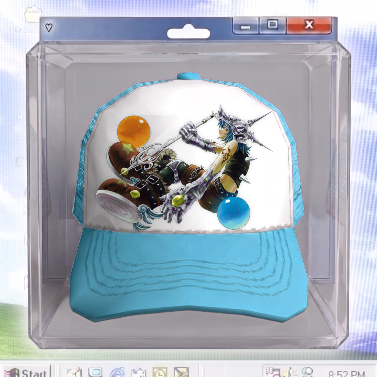 @d3dsignal collab cap (light blue)