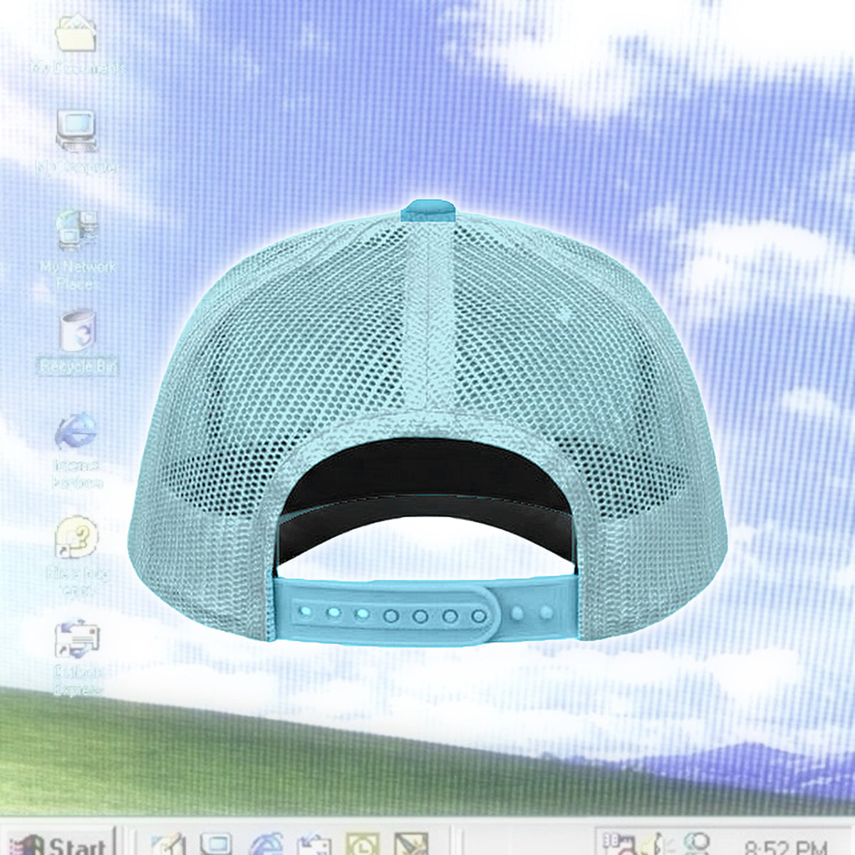 @d3dsignal collab cap (light blue) — photo 3