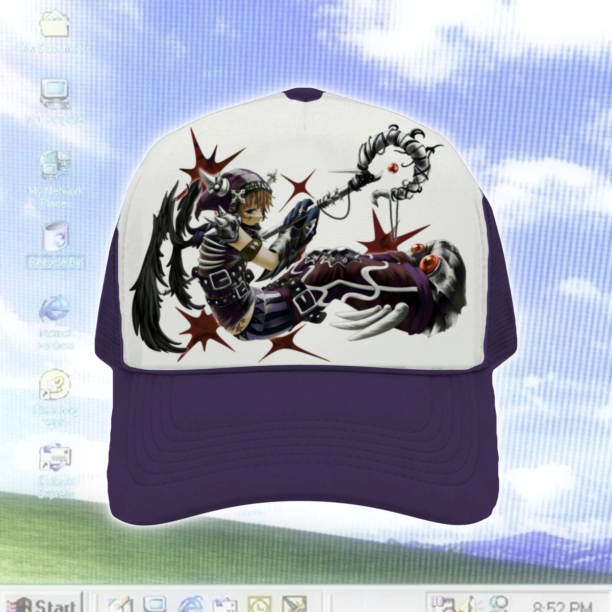 @d3dsignal collab cap (purple) — photo 2
