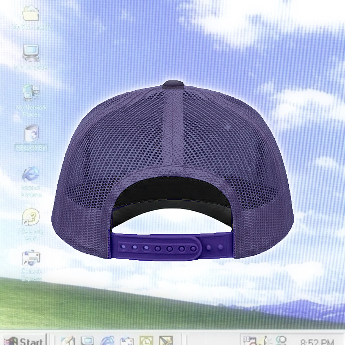 @d3dsignal collab cap (purple) — photo 3